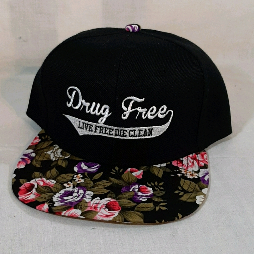 Floral Straight Edge Snapback